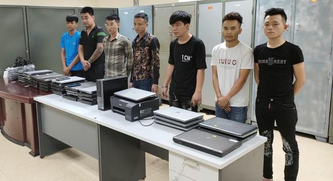 Nhóm đối tượng. Ảnh ANTĐ