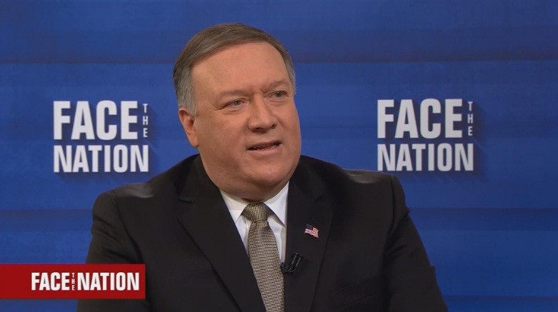 Giám đốc CIA Mike Pompeo. Ảnh cắt từ video