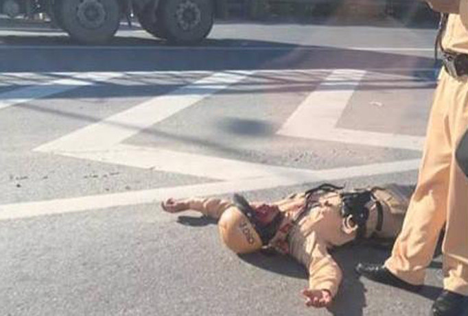 Hiện trường vụ việc. Ảnh: Facebook.