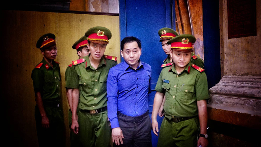 Vũ 'nhôm' đã 'dắt tay hàng loạt người ở sài Gòn vào lao lý. Ảnh: Tân Châu