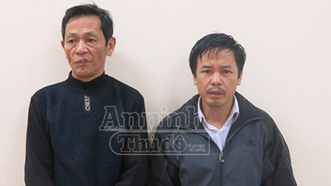 Đối tượng Quyết (trái), Thực (phải).