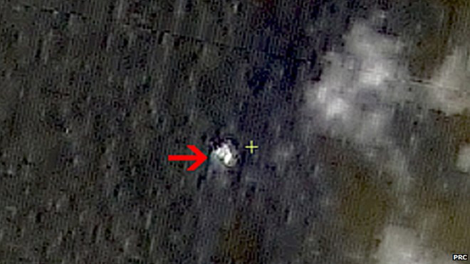 Trung Quốc khẳng định những vật thể trong ảnh không phải là mảnh vỡ của máy bay mất tích.