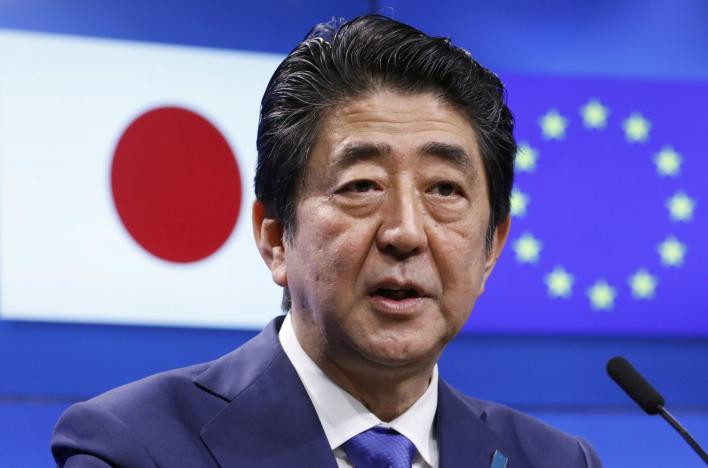 Thủ tướng Nhật Bản Shinzo Abe.