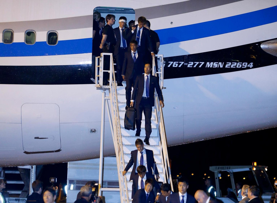 Ảnh minh họa lần xuất ngoại của đội tuyển bóng đá Nhật Bản