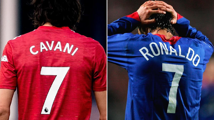 M.U sẽ đẩy Cavani đi để lấy số 7 cho Ronaldo?