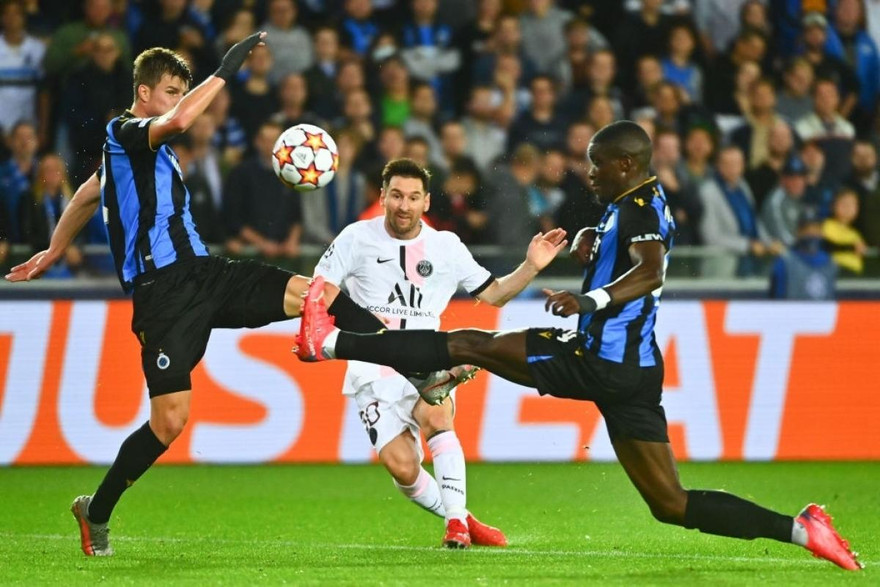 HLV Pochettino chỉ ra điểm yếu của Messi trong trận hòa Brugge