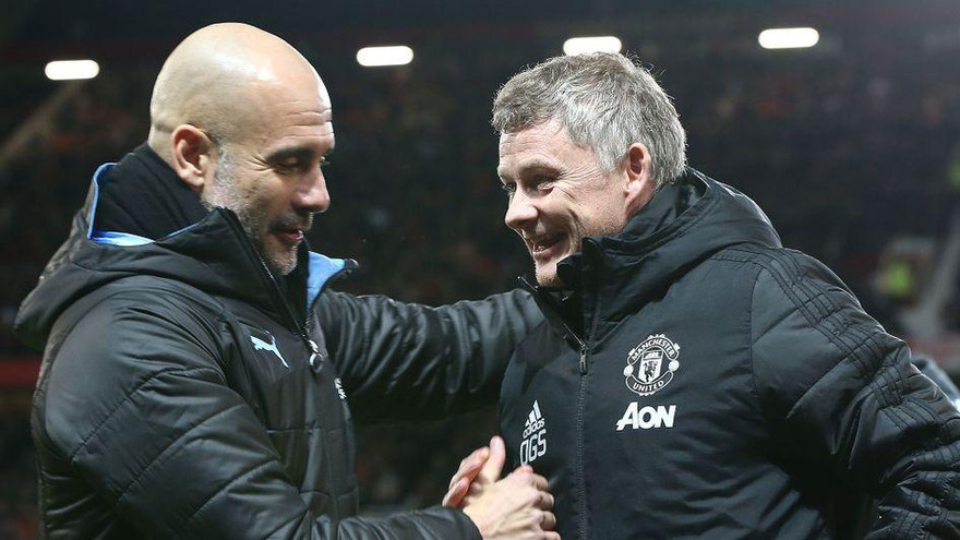 Pep Guardiola động viên HLV MU Solskjaer trước trận cầu 'sinh tử'