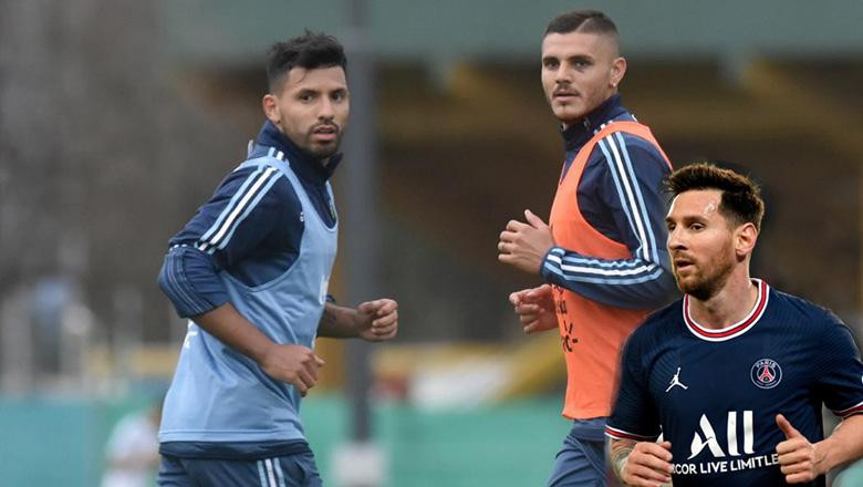 PSG muốn đổi Icardi lấy Aguero để chiều lòng Messi? 