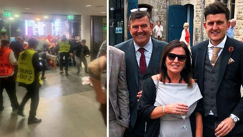 Bố của Harry Maguire bị đám đông giẫm đến gãy xương sườn khi đi xem chung kết