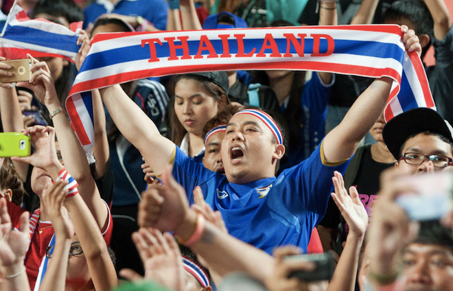 No nê với World Cup, người hâm mộ Thái Lan vẫn 'đói' AFF Cup 2022 