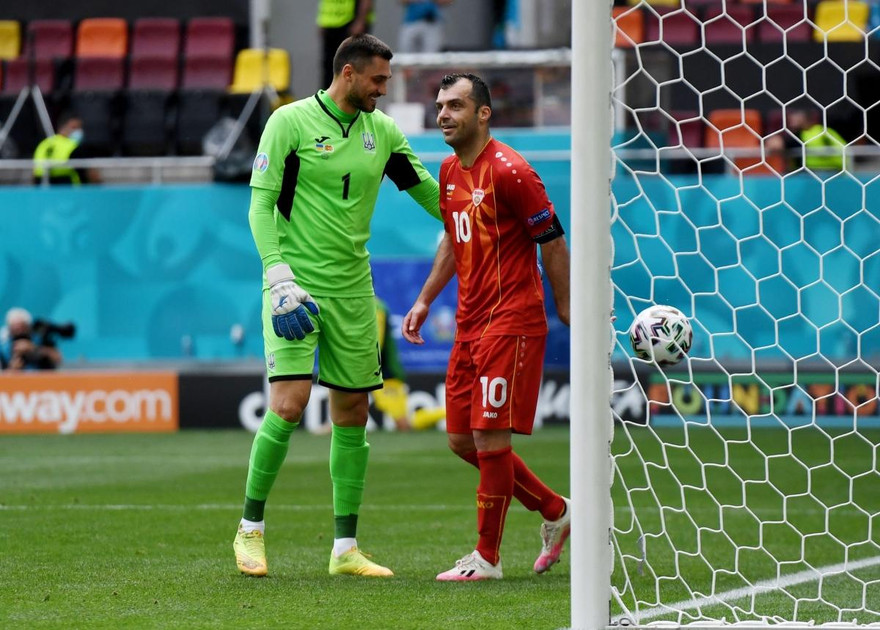 Ukraine - Bắc Macedonia 2-1: Tiếc quá, Pandev ơi!