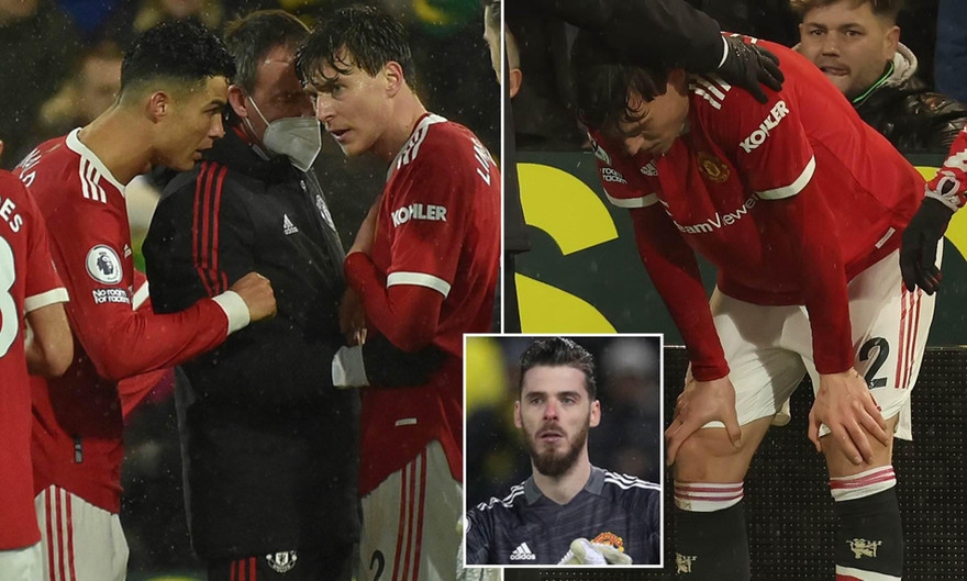 Vì sao Lindelof phải rời sân ngay lập tức trong trận MU vs Norwich?