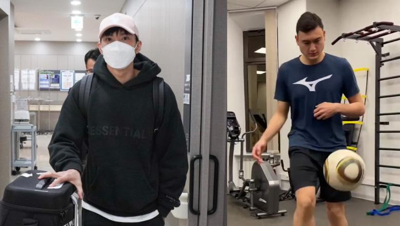 Văn Hậu và Đặng Văn Lâm báo tin vui cho đội tuyển Việt Nam