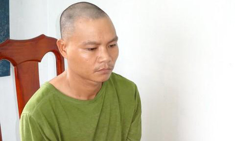 Đối tượng Báo tại cơ quan công an. Ảnh Công an TP. Hồ Chí Minh