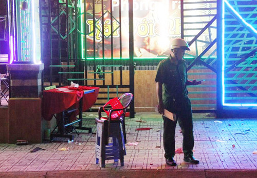 Hiện trường vụ việc