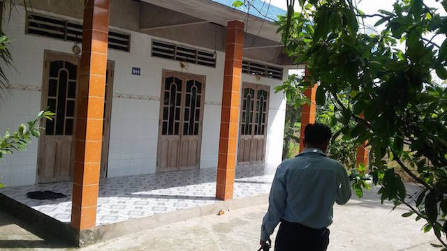 Căn nhà nơi xảy ra vụ việc