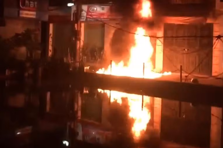 Hiện trường vụ việc.