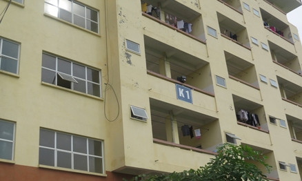 Ký túc xá nơi xảy ra vụ việc