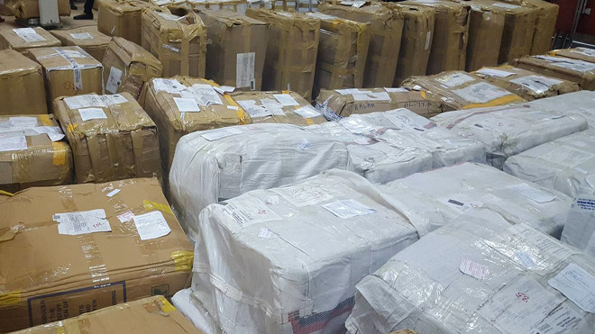 Lô ma túy dạng thảo mộc bị thu giữ