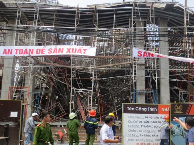 Hiện trường vụ tai nạn