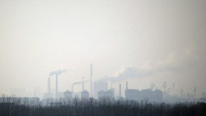 Làng Qingxia quanh năm chìm trong khói bụi mù mịt do nằm trong một khu công nghiệp.