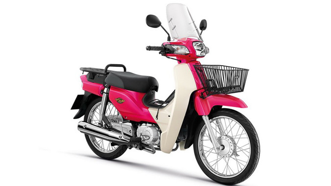 Super Cub 2015 có nhiều màu sắc trẻ trung. Ảnh: Mthai.