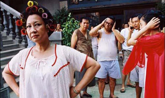 Nguyên Thu trong phim. Ảnh: QQ.