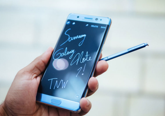 Samsung đã tạm ngừng sản xuất Galaxy Note 7. Ảnh: TNW.