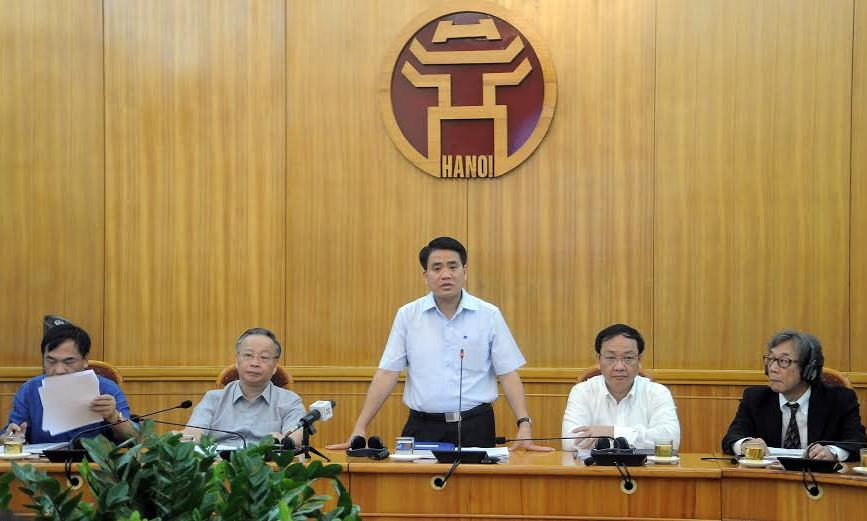 Lãnh đạo Hà Nội phát biểu tại hội thảo