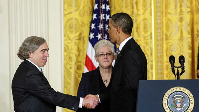 Ông Moniz và Tổng thống Obama.