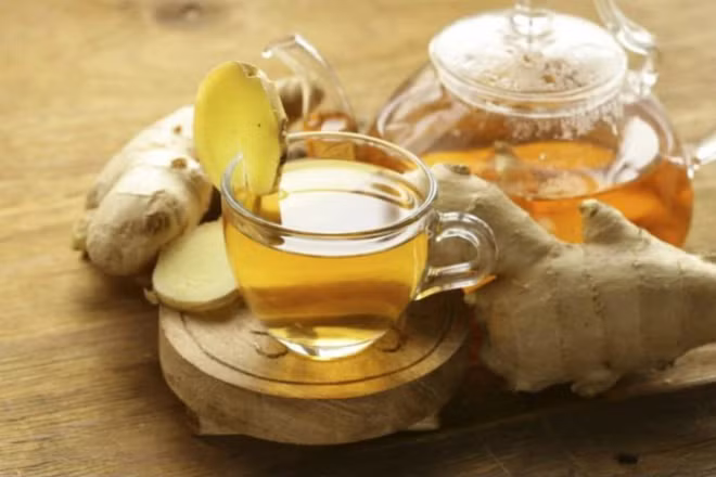 Trà gừng làm ấm cơ thể hiệu quả. 