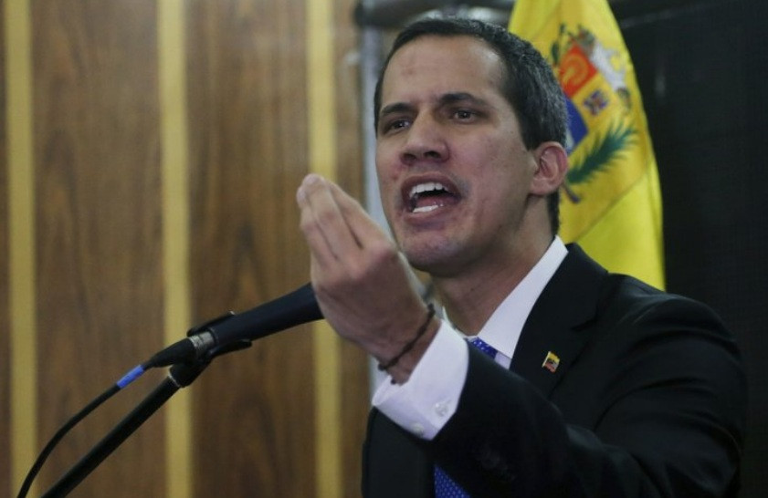 Tổng thống tự phong Juan Guaido. (Ảnh: AP)