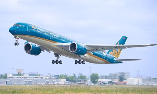 Máy bay A350 của VNA