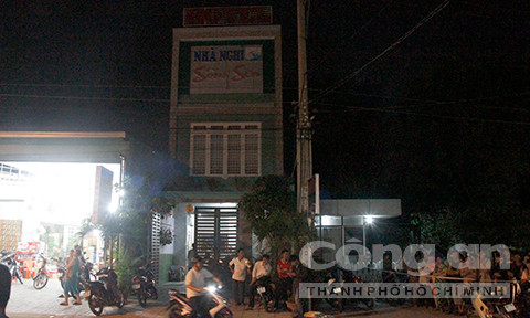 Khách sạn nơi xảy ra vụ việc.