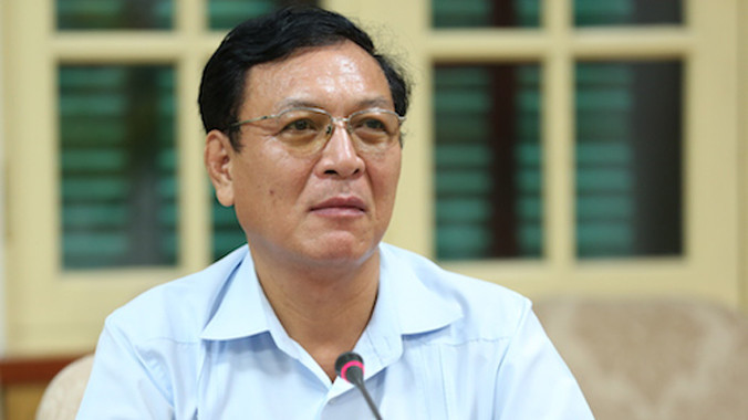 Bộ trưởng Giáo dục và Đào tạo Phạm Vũ Luận. Ảnh: Đình Nam.