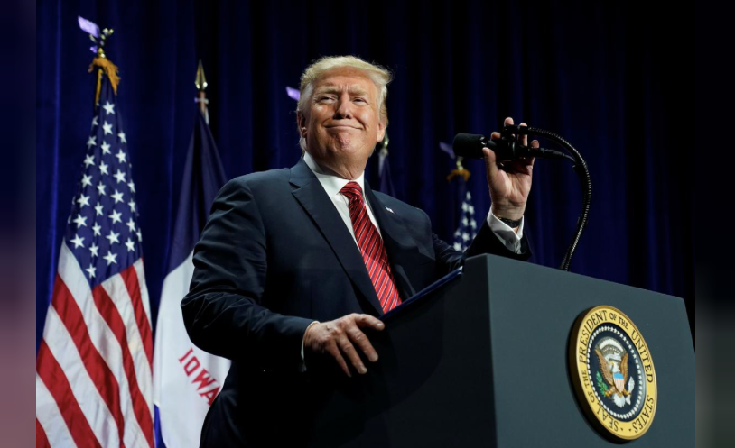 Tổng thống Mỹ Donald Trump. (Ảnh: Reuters)