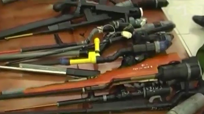 Thu hồi hàng trăm khẩu súng tự chế trong dân