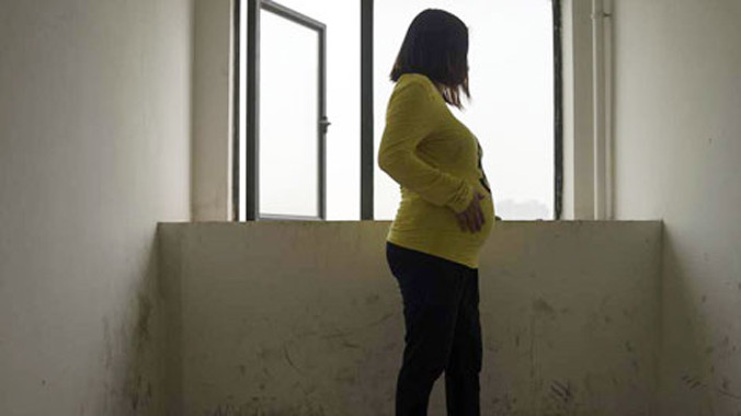 Một phụ nữ mang thai hộ của Baby Plan.