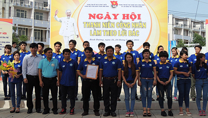 Ngày hội thanh niên công nhân.