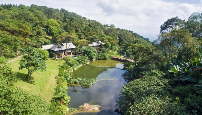 Khu nghỉ dưỡng được quảng cáo 4 sao mang tên Le Mont Bavi Resort & Spa xây dựng không phép ngang nhiên hiện diện giữa Vườn Quốc gia Ba Vì.