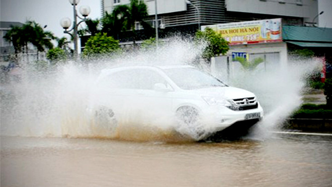 Các đô thị cần có biện pháp đề phòng ngập lụt. Ảnh: Bá Đô