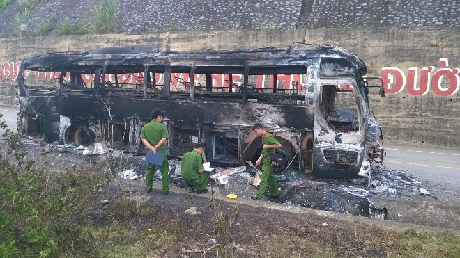 Hiện trường vụ cháy