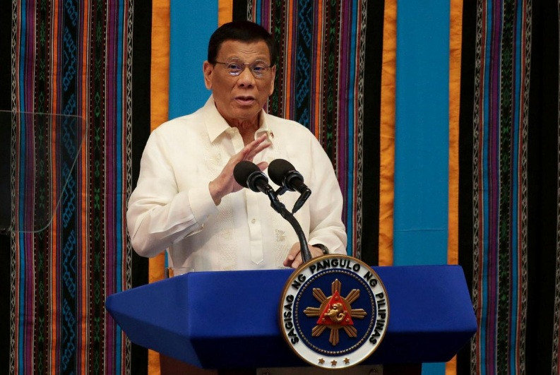 Tổng thống Philippines Rodrigo Duterte. (Ảnh: Reuters)