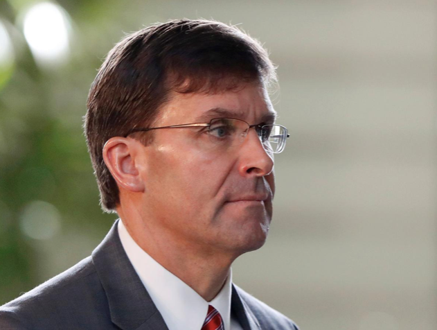 Bộ trưởng Quốc phòng Mỹ Mark Esper. (Ảnh: Reuters)