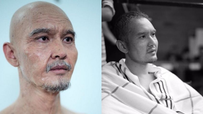 Tạo hình già nua của Huỳnh Hiểu Minh trong dự án Đại Đường Huyền Trang.