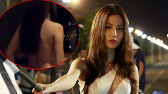 Diễm My 9X với cảnh nóng táo bạo trong trailer.