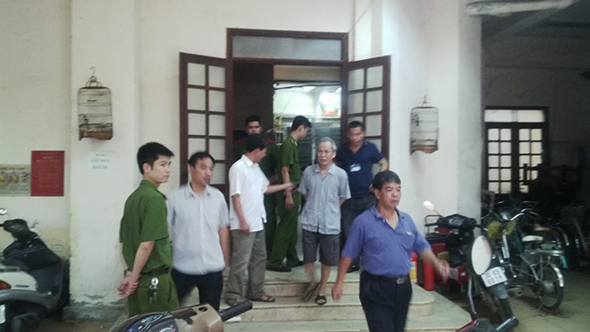 Tòa nhà nơi xảy ra tai nạn thương tâm