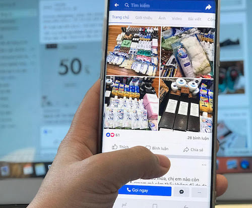 Nhiều người thích mua hàng online vì sự tiện lợi.