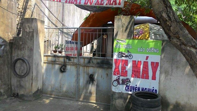 Ngôi nhà nơi chị H. tự thiêu