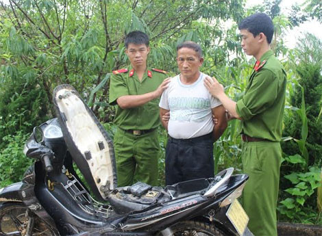 Đối tượng Của bị bắt giữ